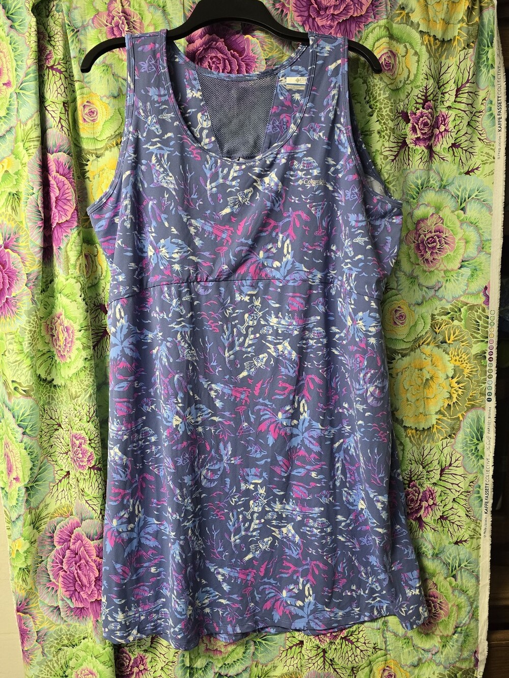 Columbia Women's Tropical Floral Active Sleeveless Dress